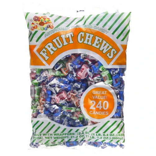 Albert's Fruit Chews - Assorted Flavors (240 Candies)