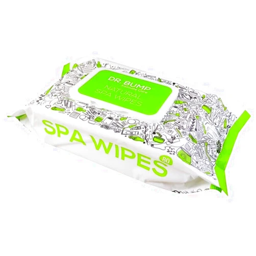 Dr. Bump Intimate Care Natural Spa Wipes with Tea Tree and Manuka Honey 80 pcs