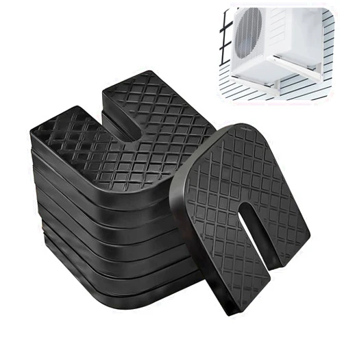 GUKBIAY Rubber Isolator Pad 8 Packs Air Conditioner Shock Pad Anti Vibration Pads for Air Conditioning Condenser Outer Machine