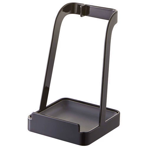 YAMAZAKI Home 2249 Tower Ladle Holder-Lid Stand for Utensils in Kitchen, Black