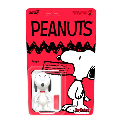 Super7 Peanuts Snoopy Reaction Figure - 3.75