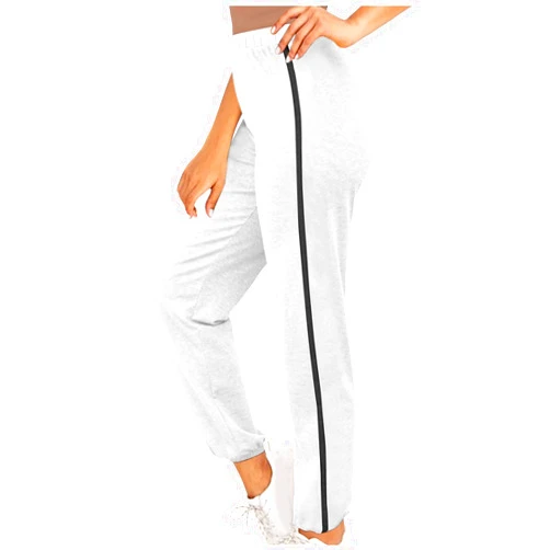 Generic Sweatpant for Women Fall 2024 Elastic Waist Tummy Control Loose Casual Pants Sports Outdoor Wide Pants with Pockets