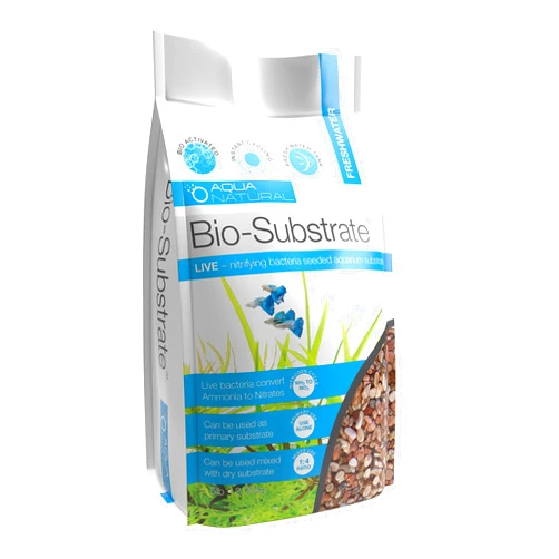 Aqua Natural Flamingo Bio-Substrate 5lb for Aquariums, Gravel seeded with Start up bio-Active nitrifying Bacteria 4-6mm