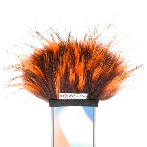 Gutmann Fur Microphone Windshield Windscreen for Apple iPhone XS MAX Special Model FIRE (Limited Edition)