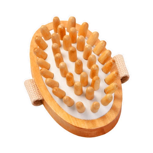Eco Bath London Cellulite Hand Brush - Cellulite Treatment Brush, Effective Cellulite Remover and Massager for Smooth, Toned Skin, Natural Wooden Exfoliating Massager Brush