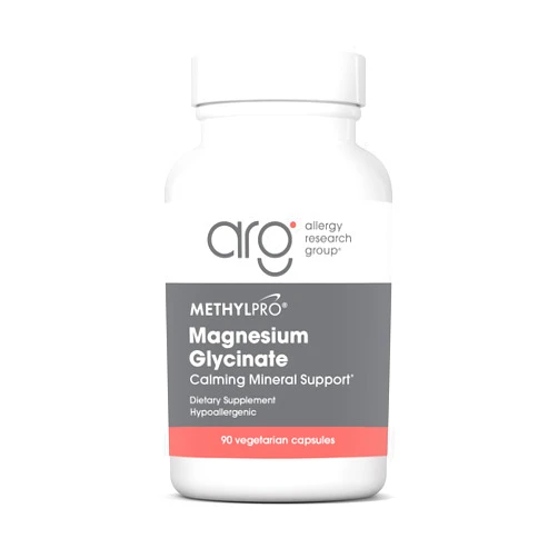 MethylPro Magnesium Glycinate - Magnesium Supplements with 125mg of Magnesium Bisglycinate per Capsule - Support Deep Rest and Healthy Methylation - Pairs Well with L-Methylfolate (90 Capsules)