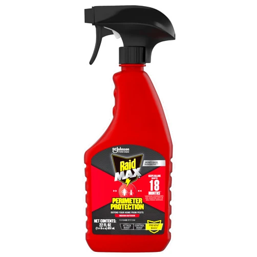 Raid Max Perimeter Protection Ant & Roach Killer Spray, Prevents Bugs by Killing for Up to 18 Months, Indoor and Outdoor Use