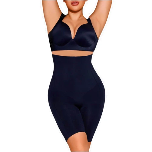 Suprenx Tummy Control Shapewear for Women High Waisted Body Shaper Shorts Butt Lifter Thigh Slimmer