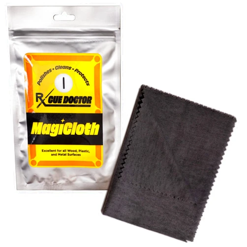 Cue Doctor Billiard Pool Cue MagiCloth - Polishes Cleans Protects