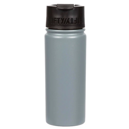 FIFTY/FIFTY V16003SL0 16oz - Slate Grey Bottle - Flip Cap