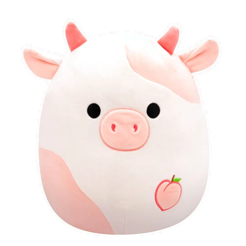 Squishmallows Original 14-Inch Lilaz Peach Cow - Official Jazwares Plush (Large)