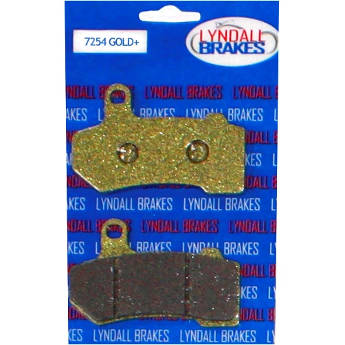 Lyndall Brakes Gold Plus Brake Pads 7254 Gold