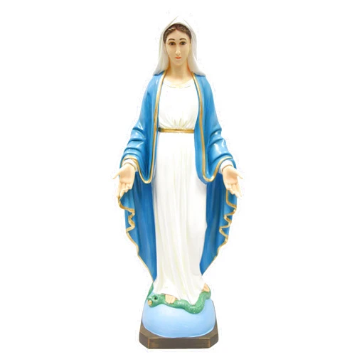 Vittoria Collection 23.5 Inch Our Lady of Grace Italian Statue Sculpture Figurine Made in Italy Indoor Outdoor Garden