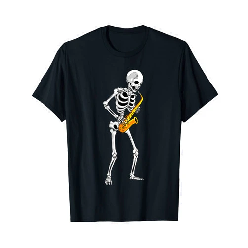 Saxophone Gift Saxophone Player Accessories Stuff Funny Saxophone Design for Men Women Saxophone Player Sax T-Shirt