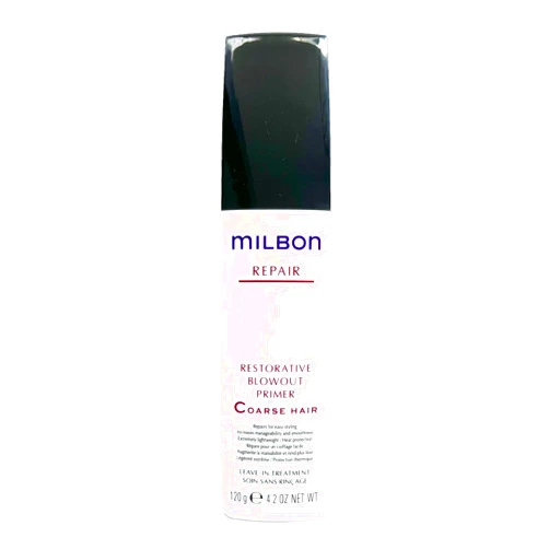 Milbon Repair Restorative Blowout Primer Coarse Hair 4.2 oz