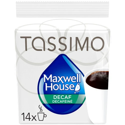 Maxwell House Cafe Collection Decaf, 14-count T-discs for Tassimo Brewers - Custom Roasts