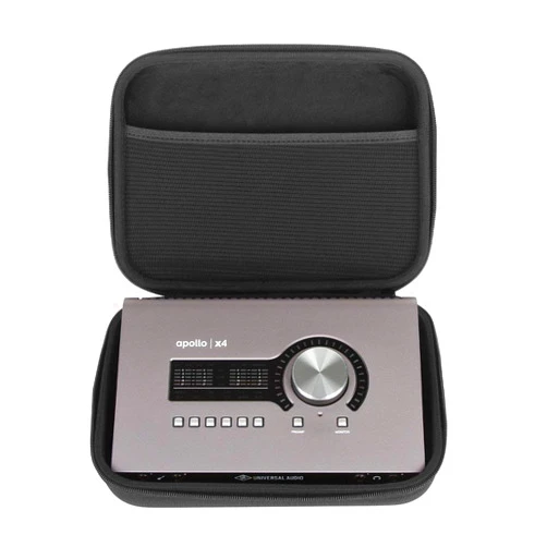 ANALOG CASES Universal Audio Apollo x4 / Focusrite 18i8 / 8i6 Case - Custom-Fitted Compact PULSE Hard Case for Travel