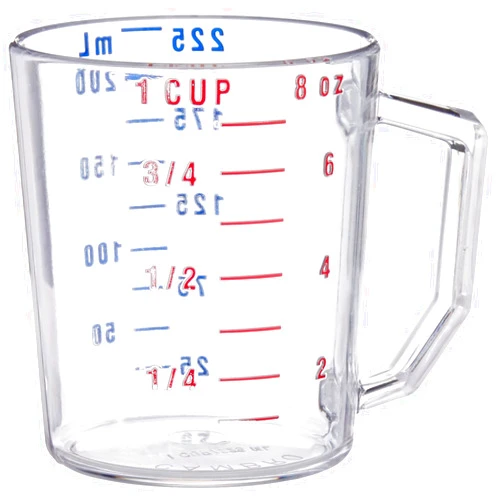 Cambro Measure Cup 1 Cup Clear (25MCCW135)