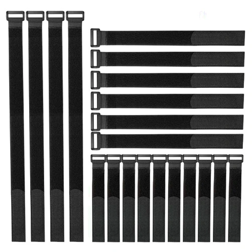 YiwerDer Reusable Fastening Cable Straps and Cable Ties Set 20 Pack(8