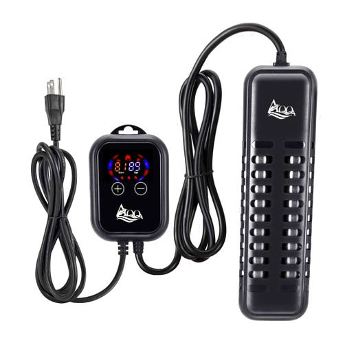 AQQA Submersible Aquarium Heater,100W/200W/300W/500W/800W/1000W/1200W Fish Tank Heater,External Temperature Controller LED Temperature Display,Suitable for Saltwater and Freshwater(1000W)