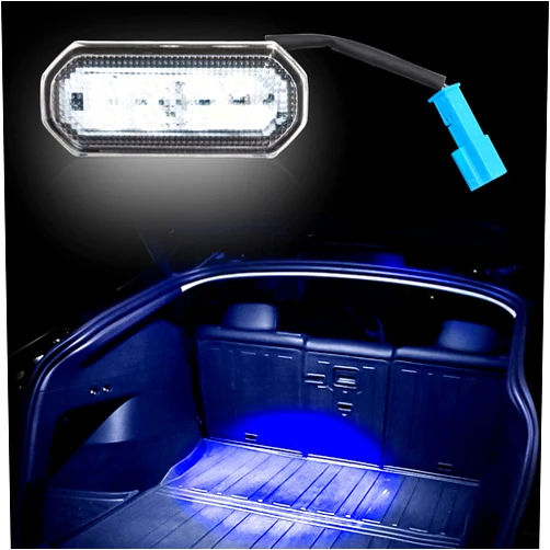 AUGREX LED Trunk Light for Tesla Model Y, Trunk Cargo Area Light, Super Bright Trunk Lighting Lamp, LED Luggage Compartment Light Trunk Light Assembly, 6000K Diamond White, 1-Piece