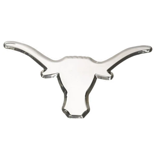 Elektroplate University of Texas Longhorn 3D Chrome Metal Auto Emblem