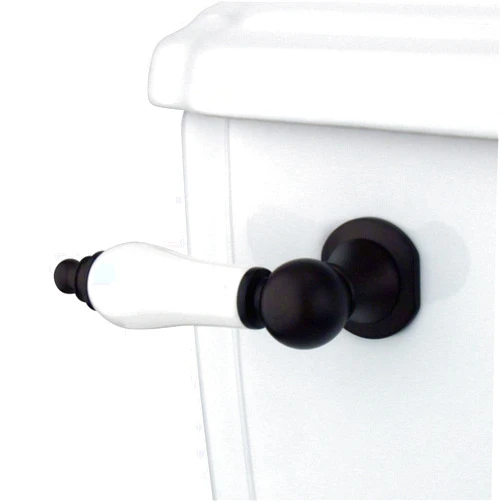 Kingston Brass KTPL5 Tank Porcelain Lever, Oil Rubbed Bronze,3-Inch Handle Length , Oil-Rubbed Bronze