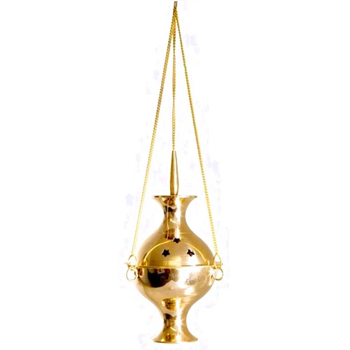 Accessories - Brass Burners Hanging Censer/Charcoal Incense Burner, 6