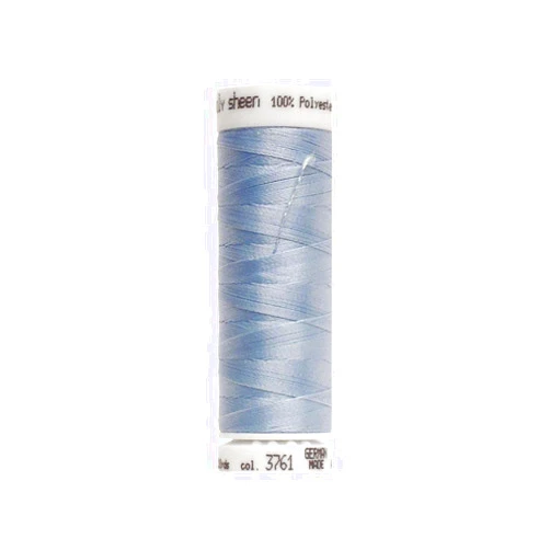 Mettler Poly Sheen Embroidery Thread - 40 wt - Winter sky