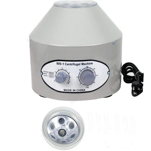 CALU LUKY Desktop Electric Lab Laboratory Centrifuge Machine Lab Medical Practice w/Timer and Speed Control - Low Speed,4000 RPM, Capacity 20 ML x 6-110v by CALU LUKY