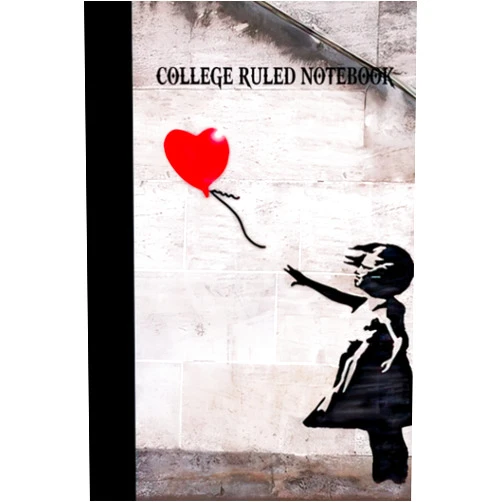 By Alex Kuttner (Author) College Ruled Notebook: Everything Wonderful Banksy Guide Hope List Notebooks Components Size 6 X 9, 110 Pages Practice Writing, Hand Writing