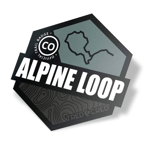 Tred Cred Sticker: Alpine Loop 4x4 Off-Road Trail