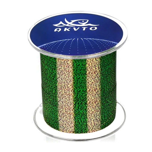 AKvto Spotted Monofilament Fishing Line - Premium nylon material is strong and abrasion resistant, invisible camouflage fishing line 300Yds, suitable for freshwater and saltwater fishing line 10-35LB.