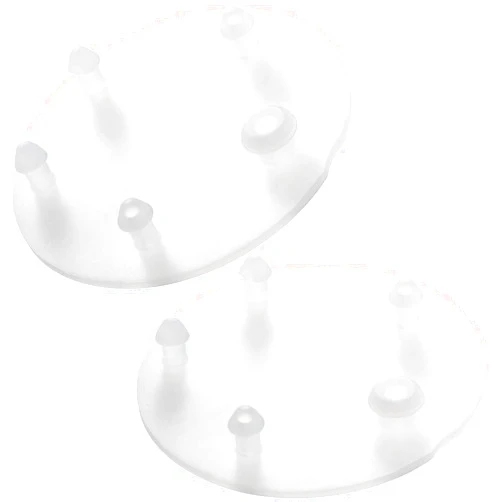 Alocs Replacement for Vormax Toilet Tank Silicone Flapper Seal Gasket 3'' - Fit for American Standard 7381424-100.0070A (2 Pack)