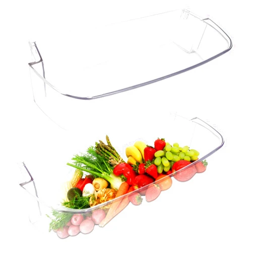 Keycci W10710203 Refrigerator Door Bin Compatible with Whirlpool Kenmore Maytag - Replacement Refrigerator Shelves Right Side Fridge Drawer, Replaces Parts W10451871 WRS571CIDM01 AP6023888, 2 Pack