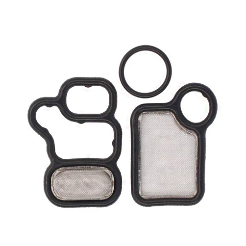 NewYall VVT VTEC Solenoid Gasket Valve Cover Set Spool Valve Filter Screen for Honda Accord Civic CR-V Element Element for Acura RDX RSX TSX 2002-2015 917-176