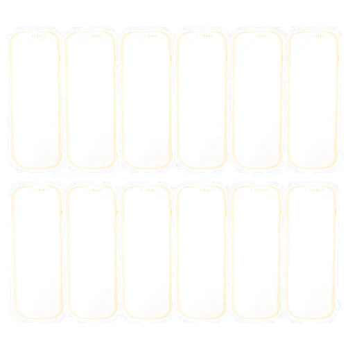 ALVABABY 12PCS Newborn Cloth Diaper Insert,Less Than 12pounds 3 Layers Cloth Diaper Inserts, Super Soft Inserts,Reusable Cloth Diaper Inserts Overnight 12SX