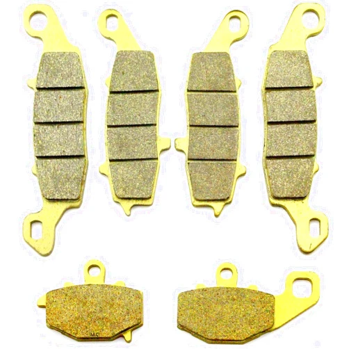 Master Chen Front Rear Brake Pads Brakes for Kawasaki ER-6N 2009-2016 - Ninja 650 R EX650 2006-2016 - Z750 2004-2006 - Z750S 2005-2007 - GPz 1100 1995-1998 FA231 FA229 FA192 MC0152