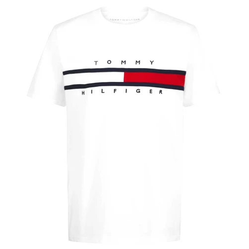 Tommy Hilfiger Boy's Short Sleeve Flag Crew Neck T-shirt