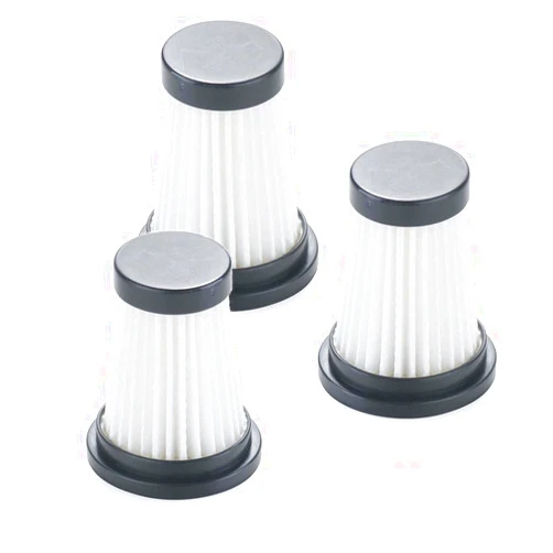 Chuancheng 3 Pcs HEPA Filters Replacement Parts For Moosoo K12 K12 PRO K13 Cordless Vacuum/Genius Invictus One 1.0 X7 / 2.0 Handheld Vacuum Cleaner Accessories Filter
