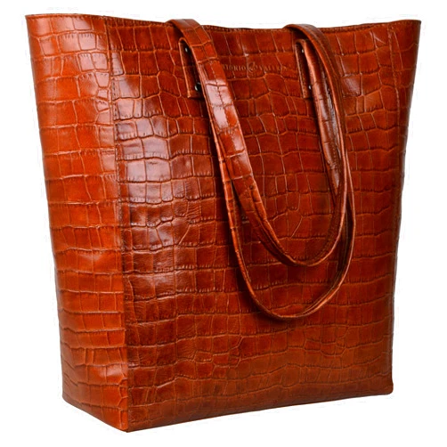 ANTONIO VALERIA Ava Leather Tote/Top Handle Shoulder Bag for Women