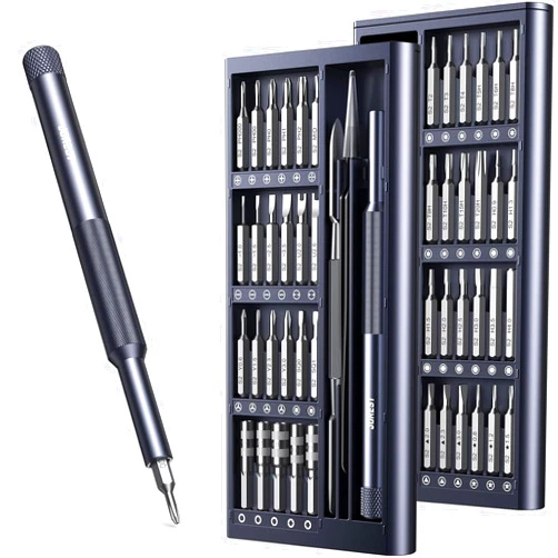 JOREST 50 in 1 Precision Screwdriver Set with Security Torx, Magnetic Mini Repair kit for Macbook, Laptop, PS4, PS5, iphone, Nintendo Switch, Glasses, Watch, Toy, Stocking Stuffers Gifts for Men