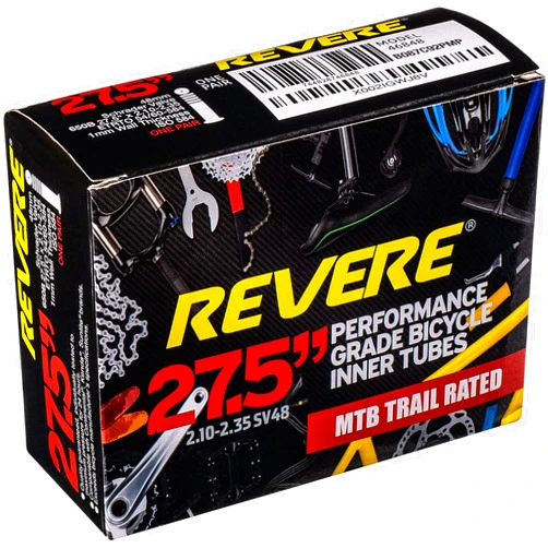 Revere Bicycles 2-Pack of Black 27.5