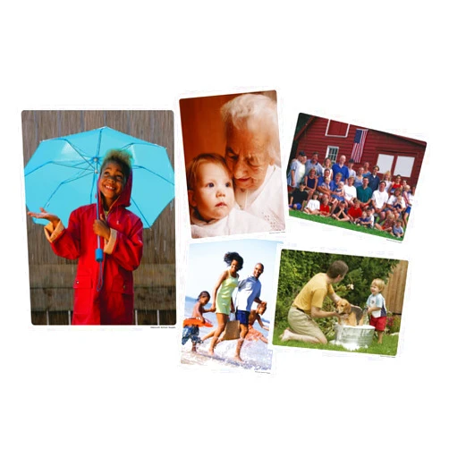 Excellerations My World Real Photo Posters 16 x 12 inches - Set of 30, Educational Toy, Preschool, Classroom Posters