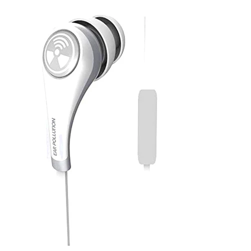 iFrogz IFPZMB-WH0 Ear Pollution Plugz, Earbuds for Mobile Devices, White
