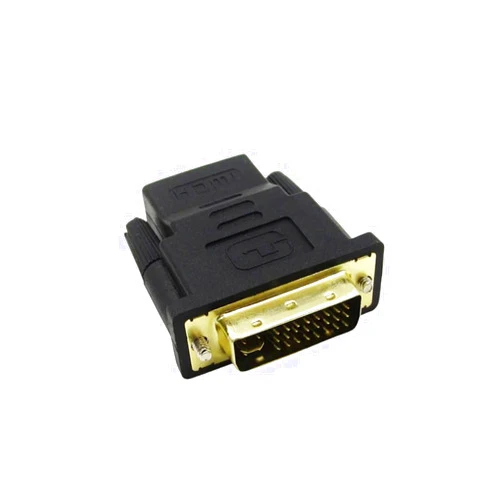 SAVITECH Dvi 24+5 Pin Male to Hdmi Female M-F Adapter Converter for HDTV LCD Monitor