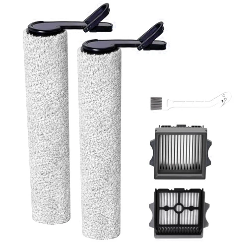 Klypticfit Roller Brush Replacement and Vacuum Filter Kit Compatible with Tineco Floor ONE Stretch S6 /i5 Stretch /i6 Stretch /S7 Stretch /S9 Artist Cordless Wet Dry Vacuum Replacement Parts