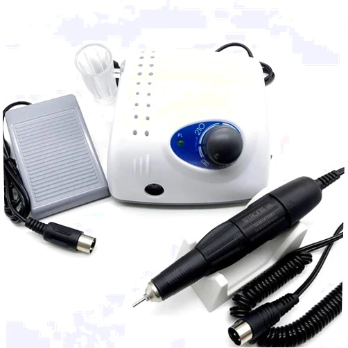 GUHOT Lab Equipment Mic~ro Mo~tor High Tor~que Electric Foot Pedal Control for Jewelry, Nail, Engraving 35K