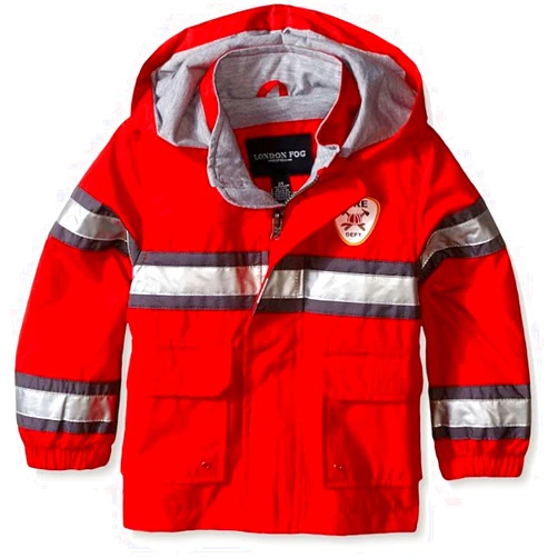 LONDON FOG Boys' Little Fighter Raincoat Rain Jacket