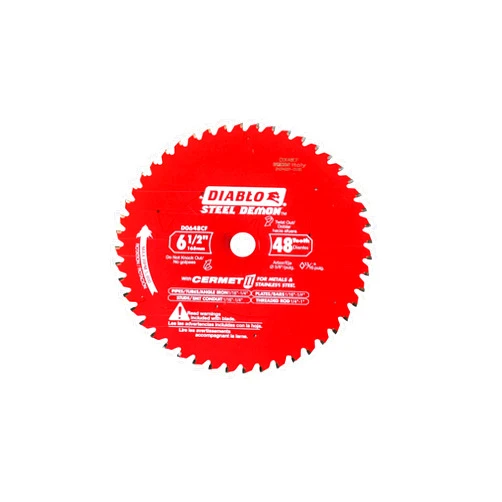 Diablo D0648CFA 6-1/2 in. x 48 Tooth Steel Demon Cermet II Metal Cutting Circular Saw Blade